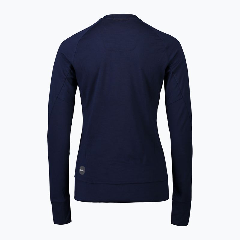 Női hosszú ujjú felső POC Light Merino turmaline navy 2