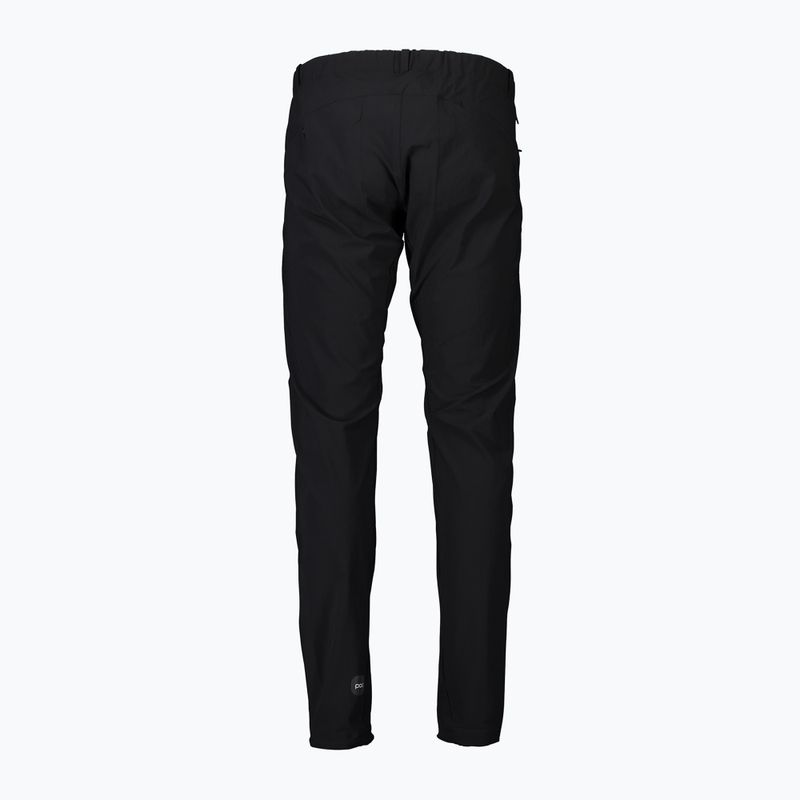 Férfi kerékpáros nadrág POC Transcend uranium black 2
