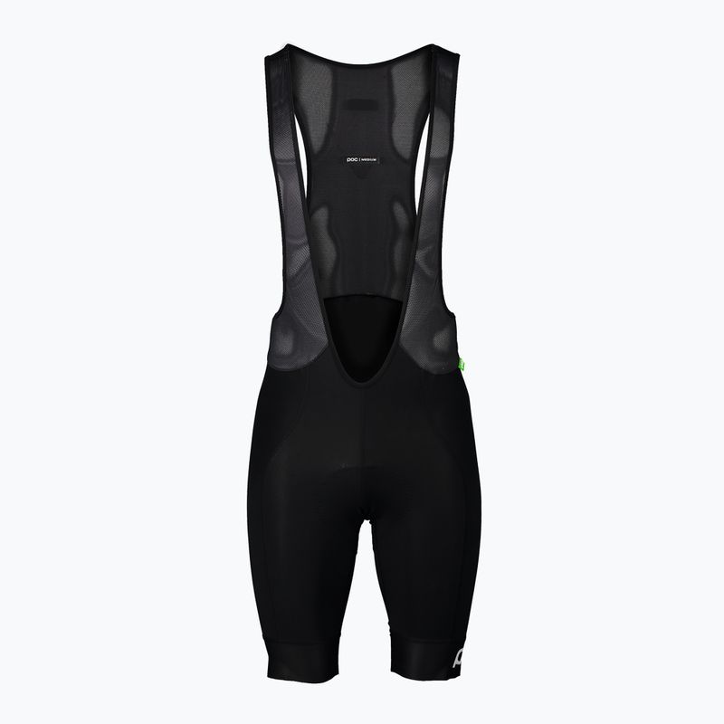 Férfi kerékpáros rövidnadrág POC Thermal VPDs Bib Shorts uranium black