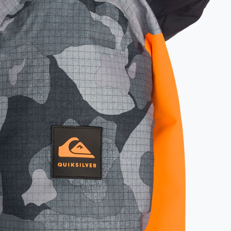 Gyermek Quiksilver Groomer snowboard dzseki fekete EQBTJ03123 3