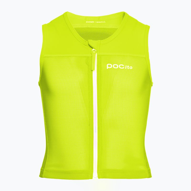 Gyermekbiztonsági mellény POC POCito VPD Air Vest fluorescent yellow/green