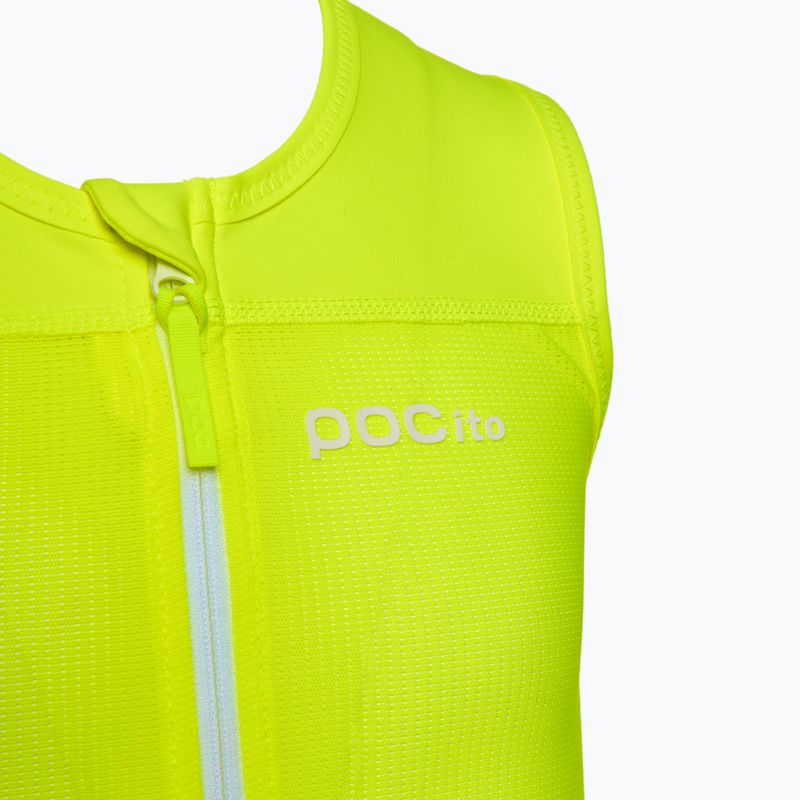 Gyermekbiztonsági mellény POC POCito VPD Air Vest fluorescent yellow/green 3