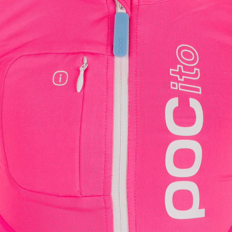 Gyermekbiztonsági mellény POC POCito VPD Air Vest fluorescent pink 4