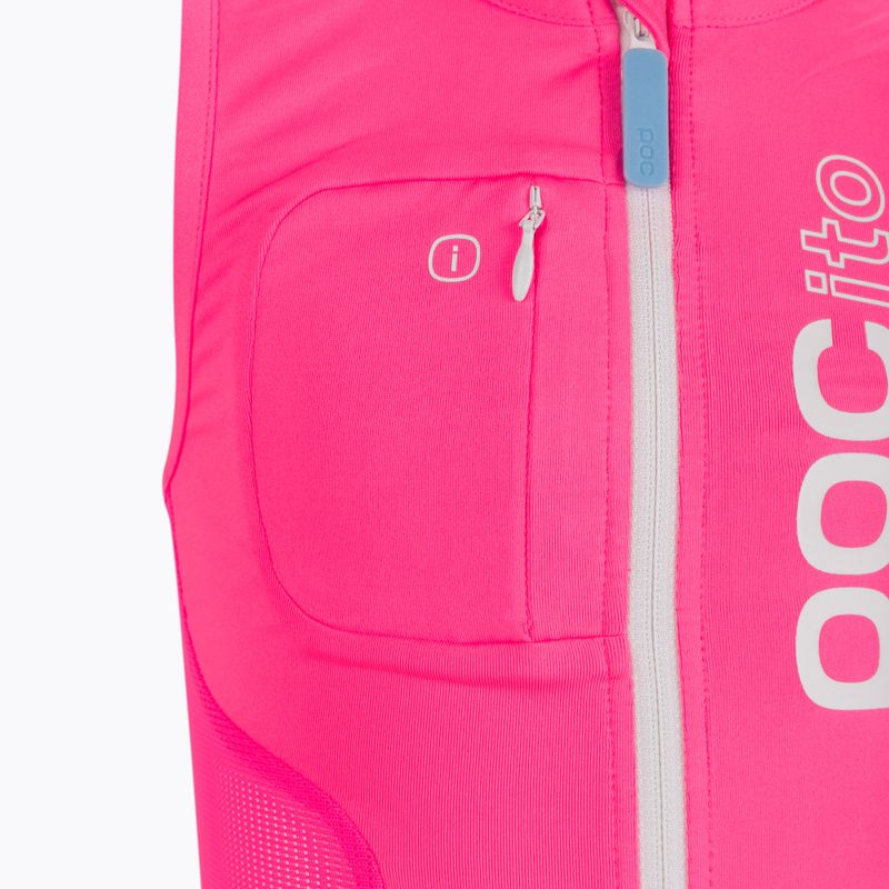 Gyermekbiztonsági mellény POC POCito VPD Air Vest fluorescent pink 5