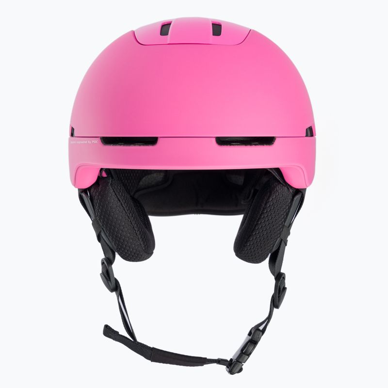 Női síbukósisak POC Obex Spin actinium pink 2