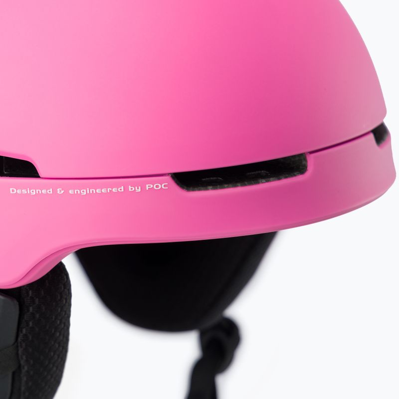 Női síbukósisak POC Obex Spin actinium pink 6