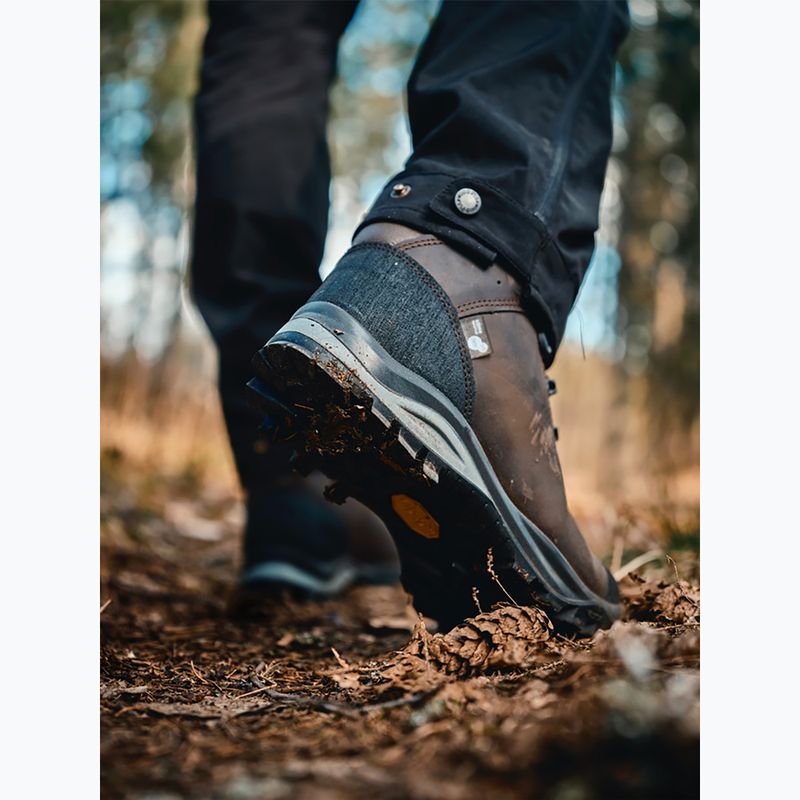 Férfi túracipő Pinewood Mid Hunting & Hiking Boot brown 13