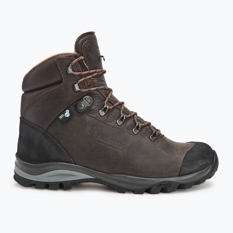 Férfi túracipő Pinewood Mid Hunting & Hiking Boot brown 2