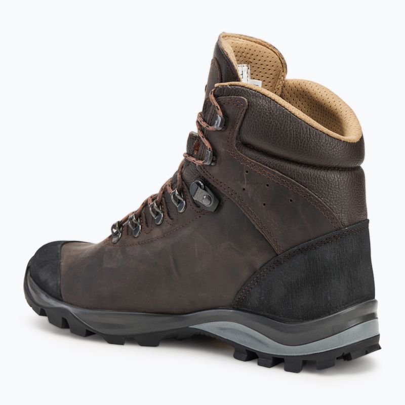 Férfi túracipő Pinewood Mid Hunting & Hiking Boot brown 3