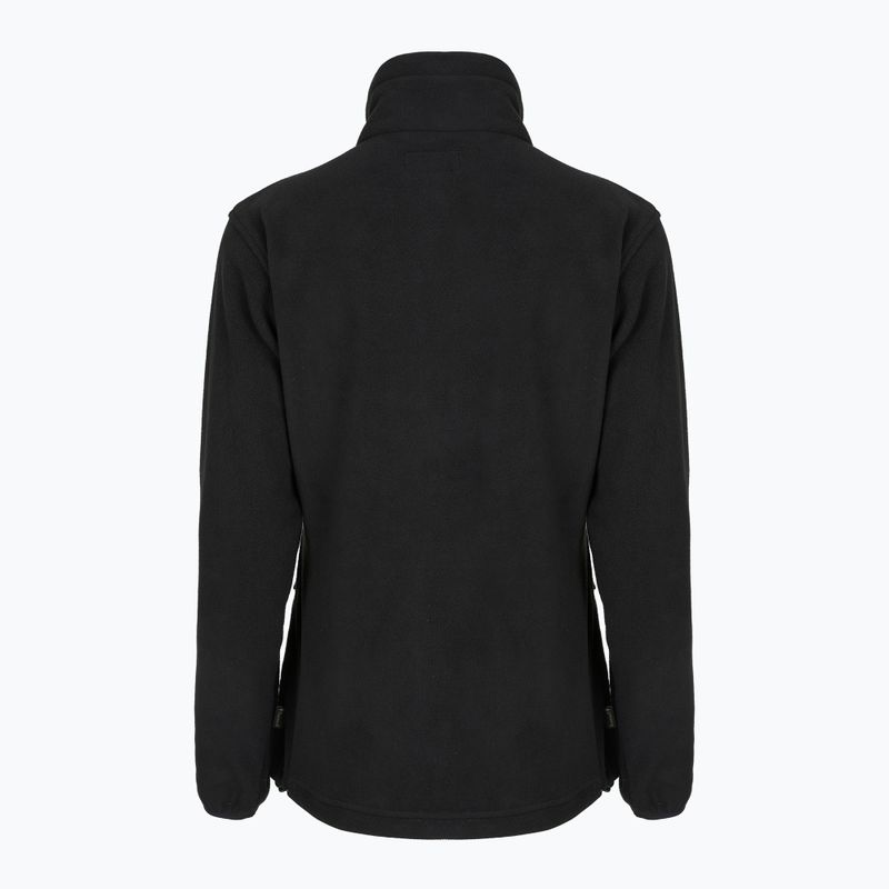 Női trekking pulóver Pinewood Finnveden Fleece black 2