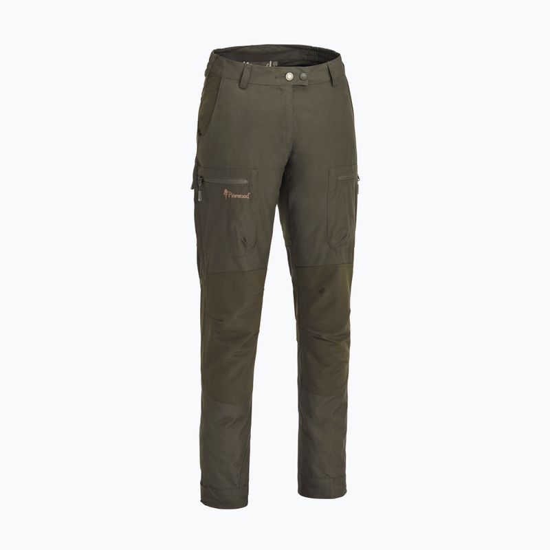 Női trekking nadrág Pinewood Caribou TC d.olive 5