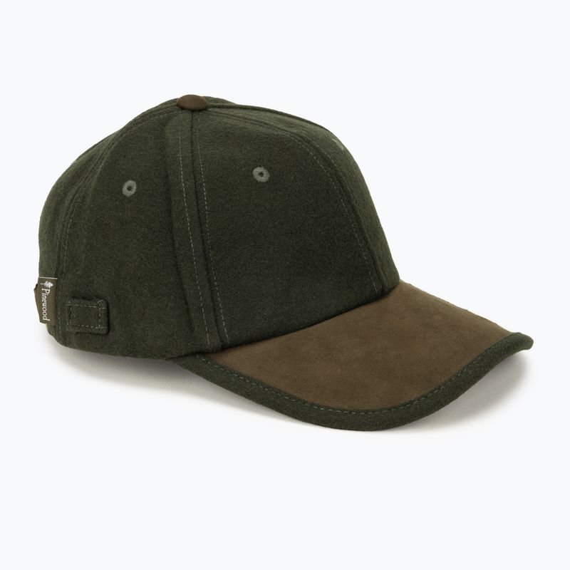 Baseball sapka Pinewood Edmonton Exclusive mossgreen/suede brown