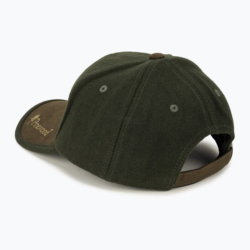 Baseball sapka Pinewood Edmonton Exclusive mossgreen/suede brown 3
