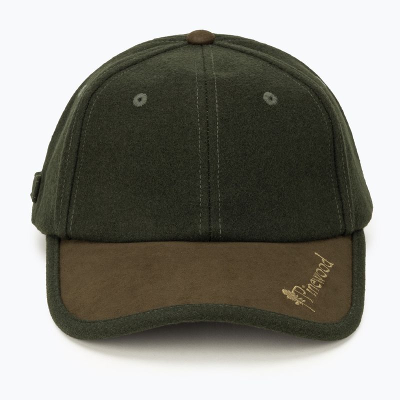 Baseball sapka Pinewood Edmonton Exclusive mossgreen/suede brown 4