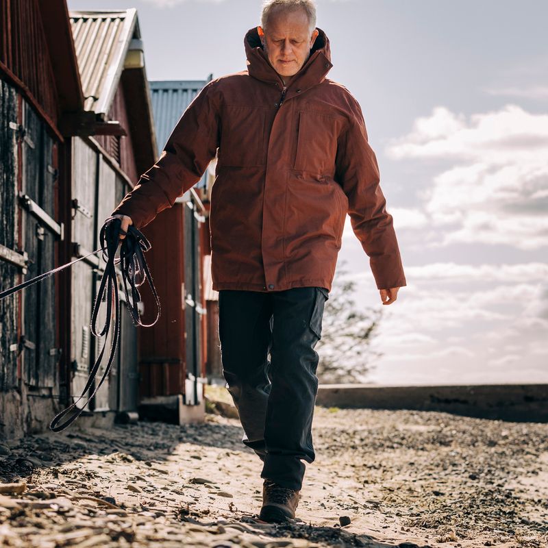 Férfi túranadrág Pinewood Värnamo Serengeti dark anthracite 7