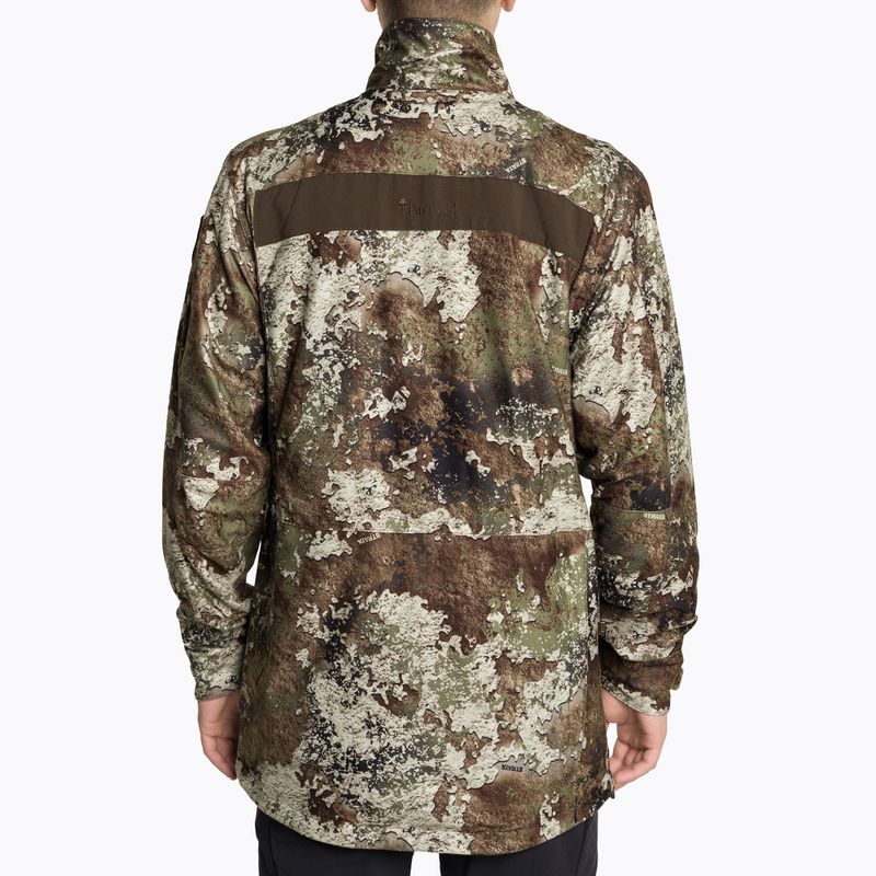 Pinewood férfi softshell dzseki Smaland Light Camou strata/suede barna 2