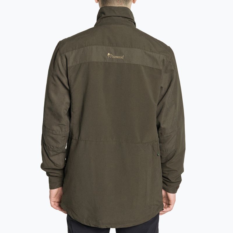 Pinewood férfi softshell dzseki Smaland világos szarvasbőr barna 2