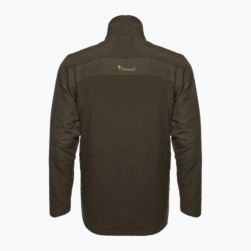 Pinewood férfi softshell dzseki Smaland világos szarvasbőr barna 11