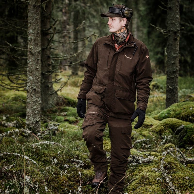 Pinewood férfi softshell dzseki Smaland világos szarvasbőr barna 15