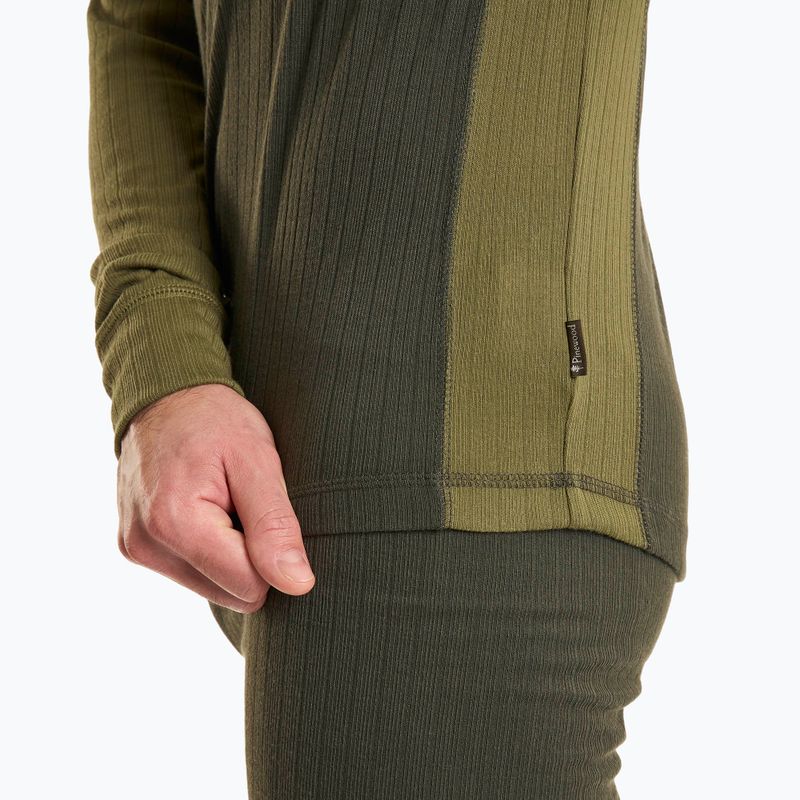 Férfi thermo fehérnemű szett Pinewood Finnveden Base Layer d.green/leaf 5