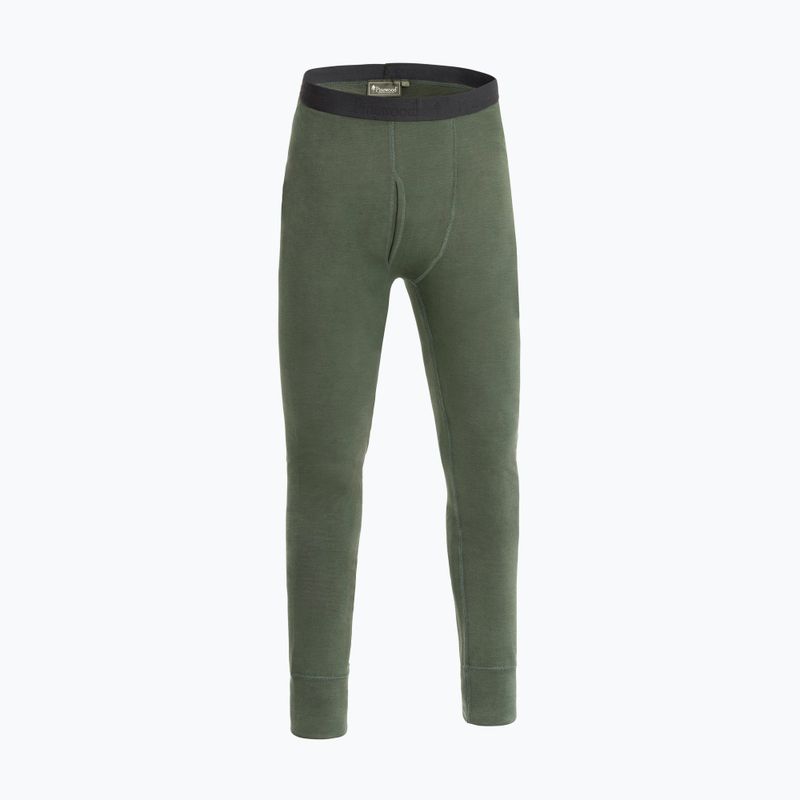 Férfi thermo nadrág Pinewood Abisko Merino alapréteg d.mossgreen