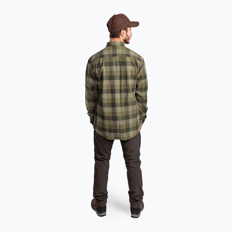 Férfi Pinewood Lumbo oliva/suede barna ing 2