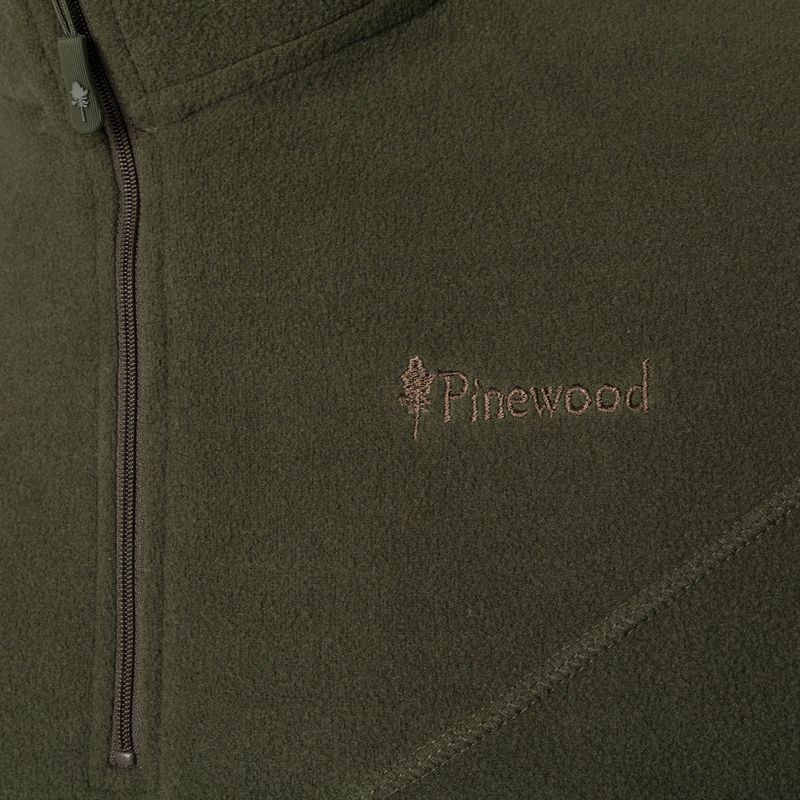 Férfi trekking pulóver Pinewood Tiveden zöld 3