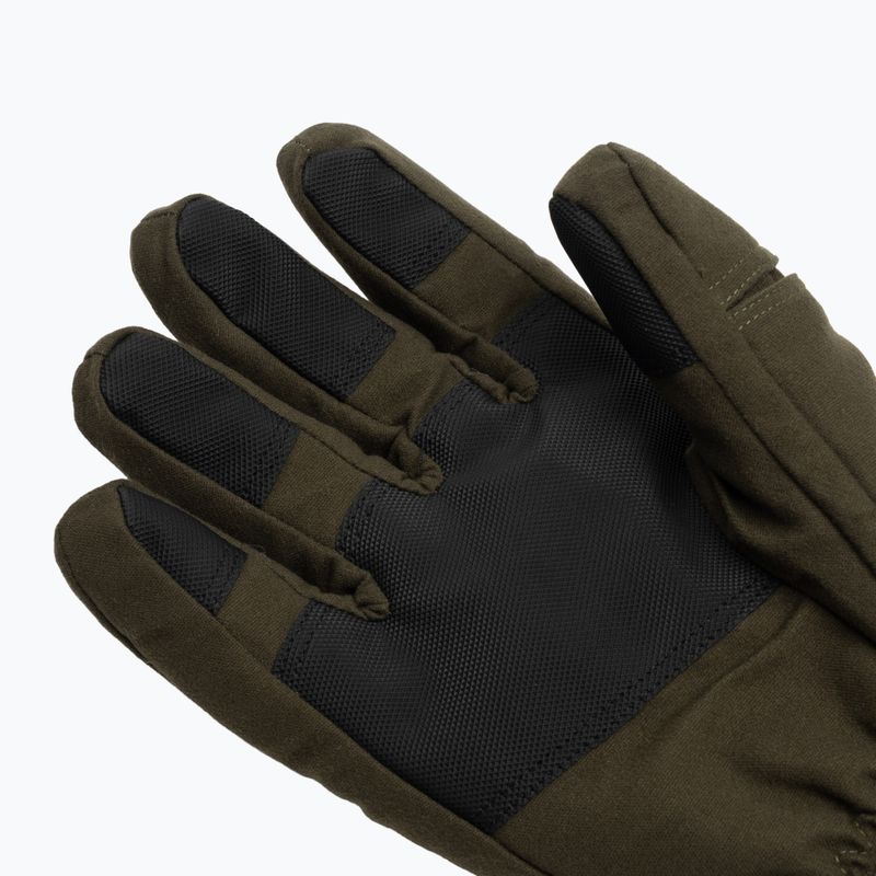 Férfi túrakesztyű Pinewood Membrane Glove moss green 5