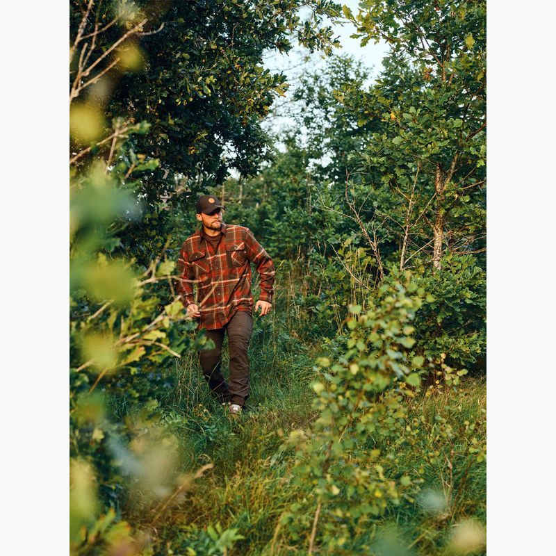 Férfi ing Pinewood Cornwall d.green/d.copper 7