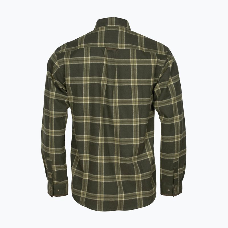 Férfi ing Pinewood Prestwick Exclusive d.green/green 2