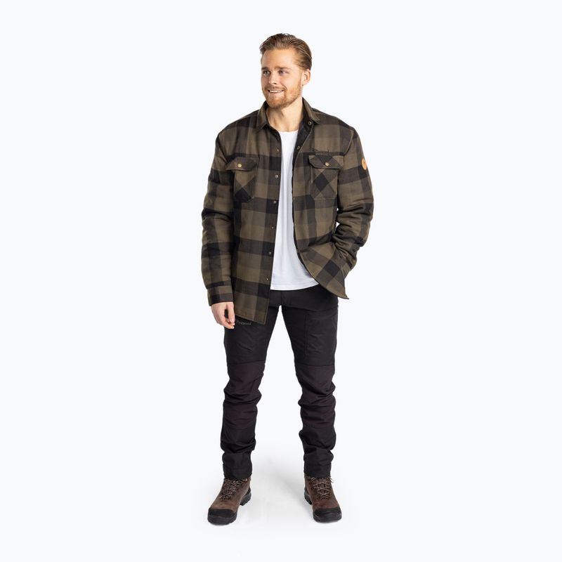 Férfi Pinewood Canada Classic 2.0 zöld/fekete póló