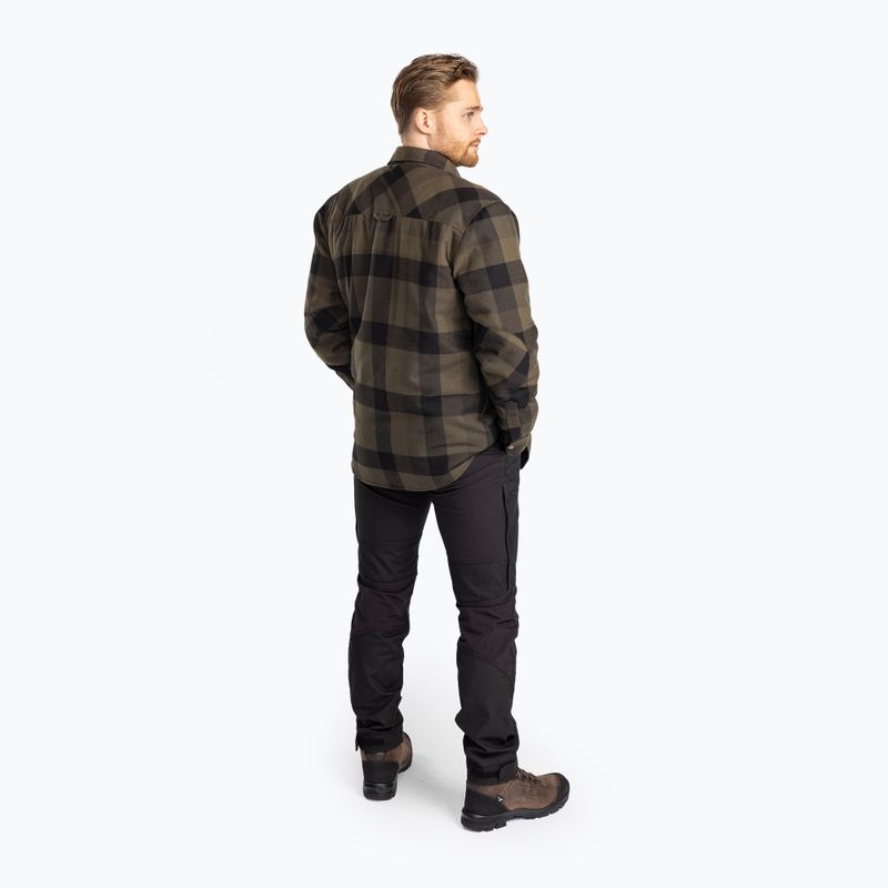 Férfi Pinewood Canada Classic 2.0 zöld/fekete póló 2