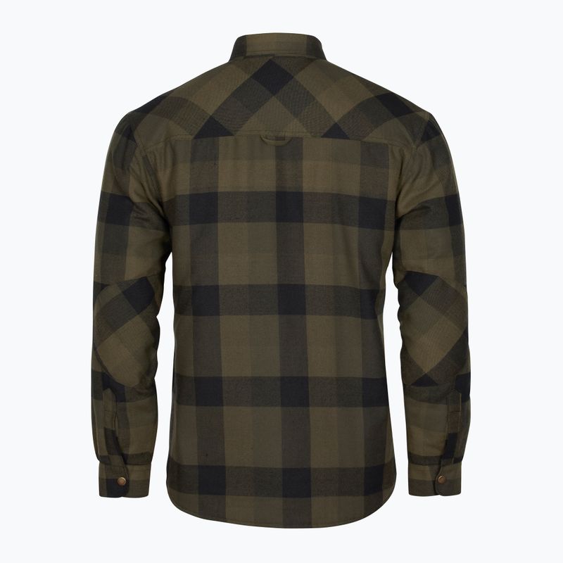 Férfi Pinewood Canada Classic 2.0 zöld/fekete póló 6