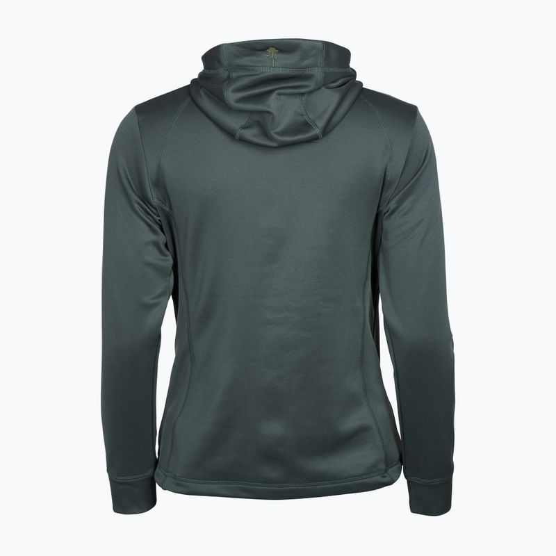 Női trekking pulóver Pinewood Finnveden Hoodie d.storm kék 10