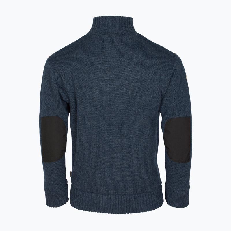 Férfi pulóver Pinewood Hurricane d.navy mel 7