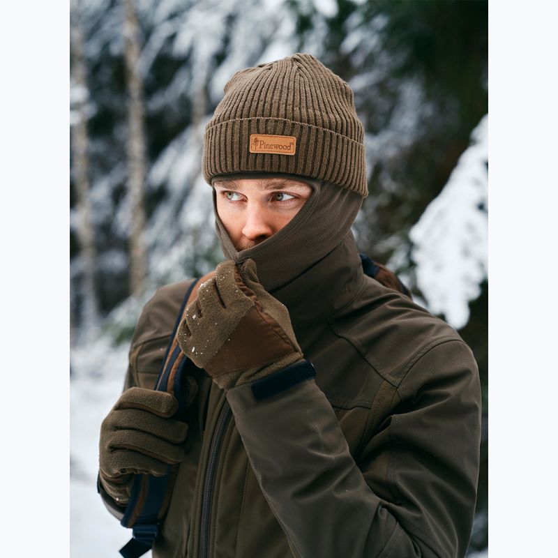 Férfi kesztyű Pinewood Småland Hunters Extreme Fleece h.brown / suede brown 2
