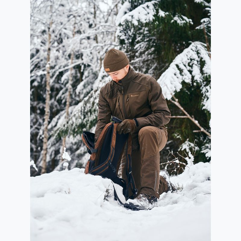 Férfi kesztyű Pinewood Småland Hunters Extreme Fleece h.brown / suede brown 4