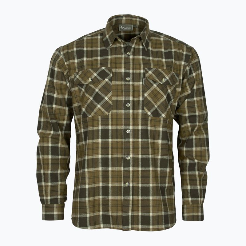 Férfi ing Pinewood Härjedalen hunter olive/khaki 6