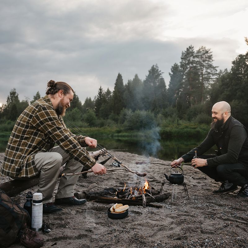 Férfi ing Pinewood Härjedalen hunter olive/khaki 11