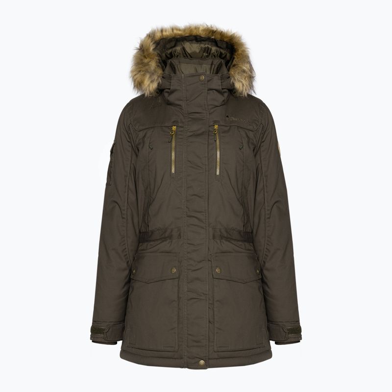 Női bélelt kabát Pinewood Finnveden Winter Parka d.olive 6