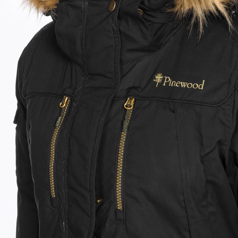 Pinewood női pehelykabát Finnveden Winter Parka fekete 8