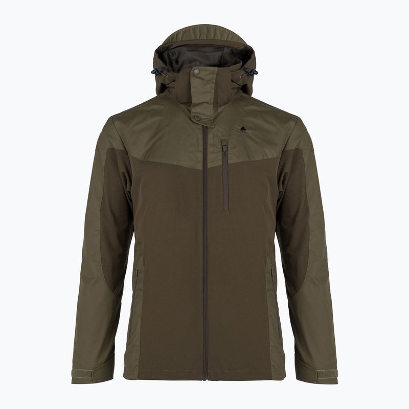 Férfi Pinewood Finnveden Hybrid kabát d.olive/h.olive