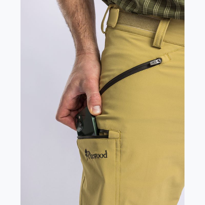 Pinewood Abisko Light Stretch golday hay férfi trekkingnadrág 6