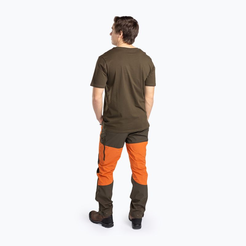 Pinewood Abisko b.orange/mossgreen membrános férfi nadrág 3