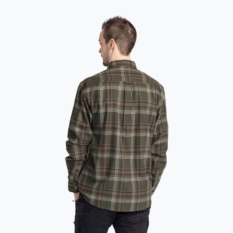 Férfi ing Pinewood Cornwall green/pine green 3