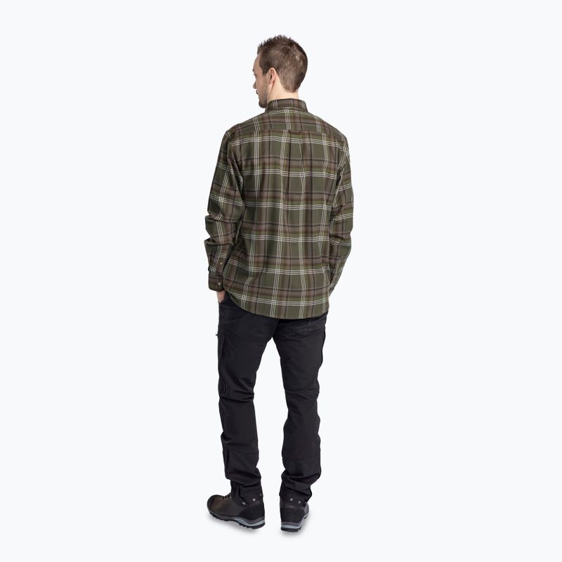 Férfi ing Pinewood Cornwall green/pine green 4