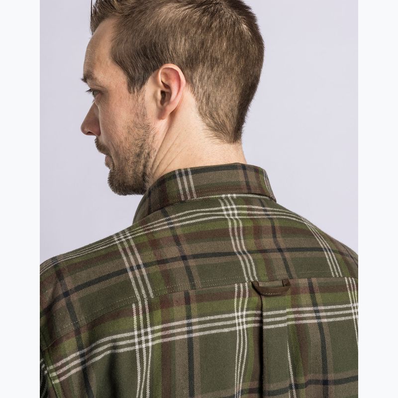 Férfi ing Pinewood Cornwall green/pine green 7