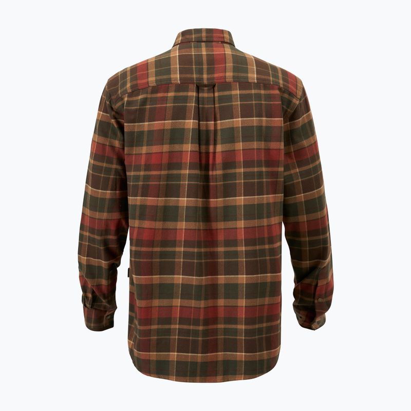 Férfi ing Pinewood Prestwick Exclusive d.green/terracotta 8