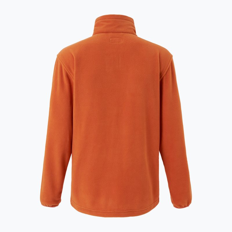 Férfi trekking pulóver Pinewood Finnveden Fleece burned orange 8