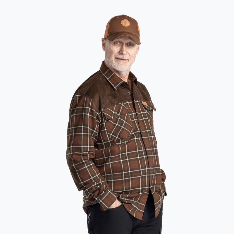 Férfi ing Pinewood Douglas nougat/beige